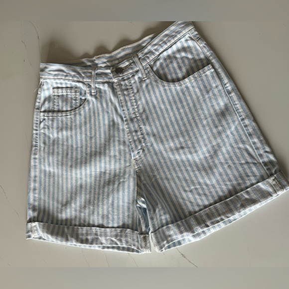 RARE 90s vintage Guess high waisted stripe shorts - Picture 5 of 16